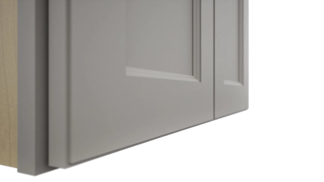 Fabuwood Fusion Nickel W2718 Wall Standard Cabinet, Detail View