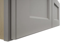 Fabuwood Fusion Nickel W3012 Wall Standard Cabinet, Detail View