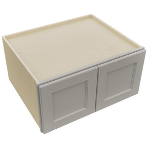 Fabuwood Fusion Nickel W301524 Wall Deep Cabinet, Top View