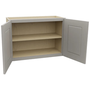 Fabuwood Fusion Nickel W3021 Wall Standard Cabinet, Open View