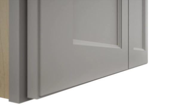 Fabuwood Fusion Nickel W3021 Wall Standard Cabinet, Detail View