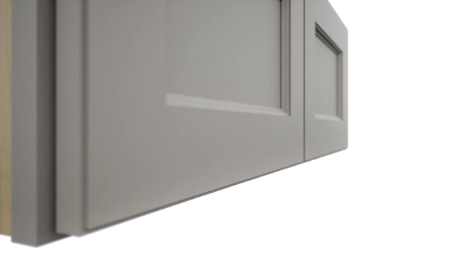 Fabuwood Fusion Nickel W331224 Wall Deep Cabinet, Detail View