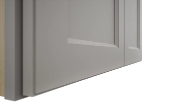 Fabuwood Fusion Nickel W332424 Wall Deep Cabinet, Detail View