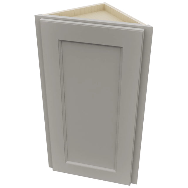 Fabuwood Fusion Nickel WAE1230 Wall Angle End Cabinet, Top View