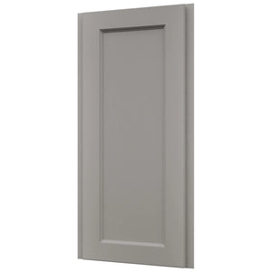 Fabuwood Fusion Nickel WAE1236 Wall Angle End Cabinet, Front View