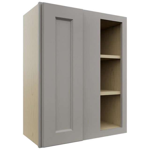 Fabuwood Fusion Nickel WBC2430 Wall Corner Blind Cabinet, Front View