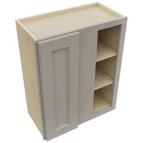 Fabuwood Fusion Nickel WBC2430 Wall Corner Blind Cabinet, Top View