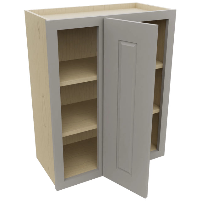 Fabuwood Fusion Nickel WBC2430 Wall Corner Blind Cabinet, Open View