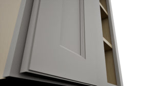 Fabuwood Fusion Nickel WBC2430 Wall Corner Blind Cabinet, Detail View