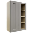 Fabuwood Fusion Nickel WBC2436 Wall Corner Blind Cabinet, Front View
