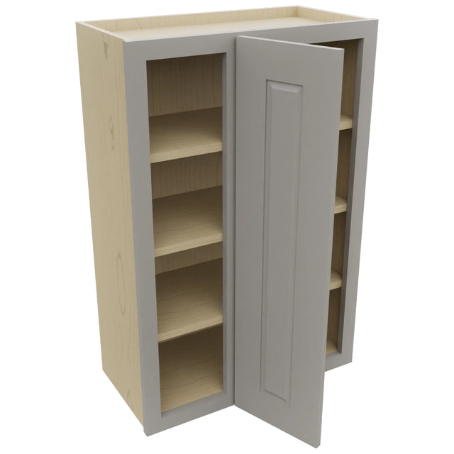 Fabuwood Fusion Nickel WBC2436 Wall Corner Blind Cabinet, Open View