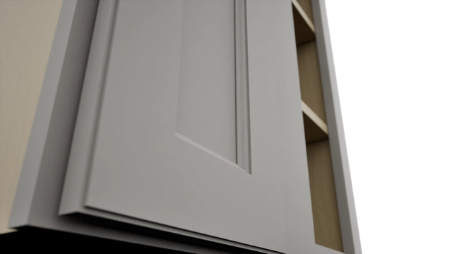 Fabuwood Fusion Nickel WBC2442 Wall Corner Blind Cabinet, Detail View