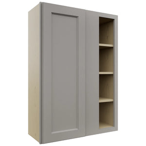 Fabuwood Fusion Nickel WBC3042 Wall Corner Blind Cabinet, Front View