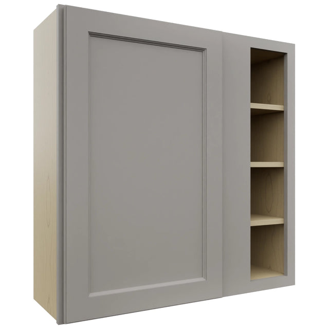 Fabuwood Fusion Nickel WBC3636 Wall Corner Blind Cabinet, Front View