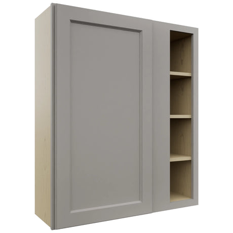 Fabuwood Fusion Nickel WBC3642 Wall Corner Blind Cabinet, Front View