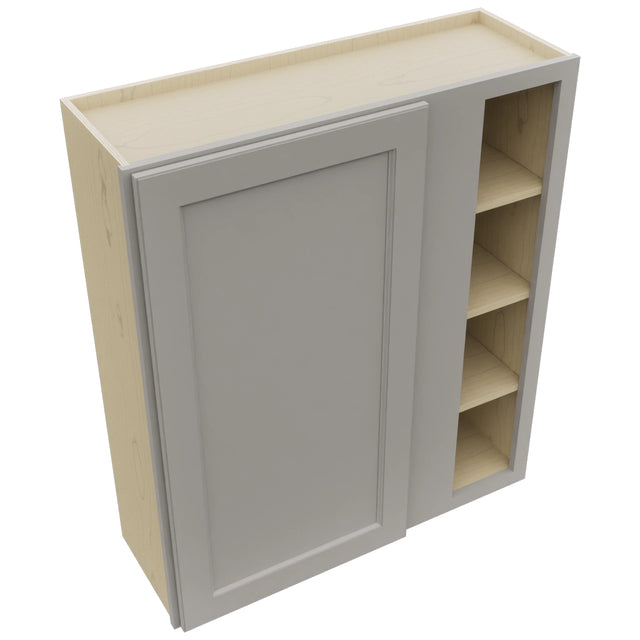 Fabuwood Fusion Nickel WBC3642 Wall Corner Blind Cabinet, Top View