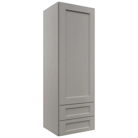 Fabuwood Fusion Nickel WD1854 Wall Drawer Cabinet, Front View