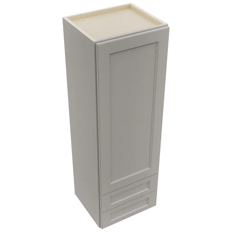Fabuwood Fusion Nickel WD1854 Wall Drawer Cabinet, Top View