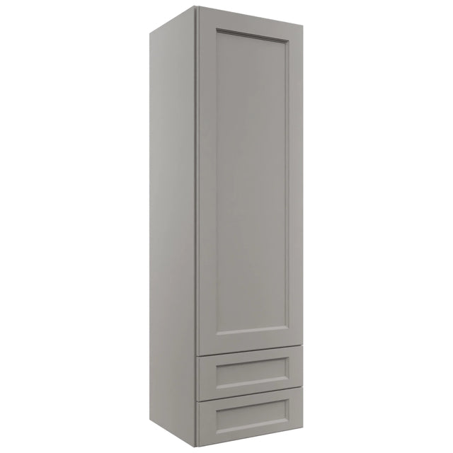 Fabuwood Fusion Nickel WD1860 Wall Drawer Cabinet, Front View