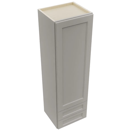 Fabuwood Fusion Nickel WD1860 Wall Drawer Cabinet, Top View