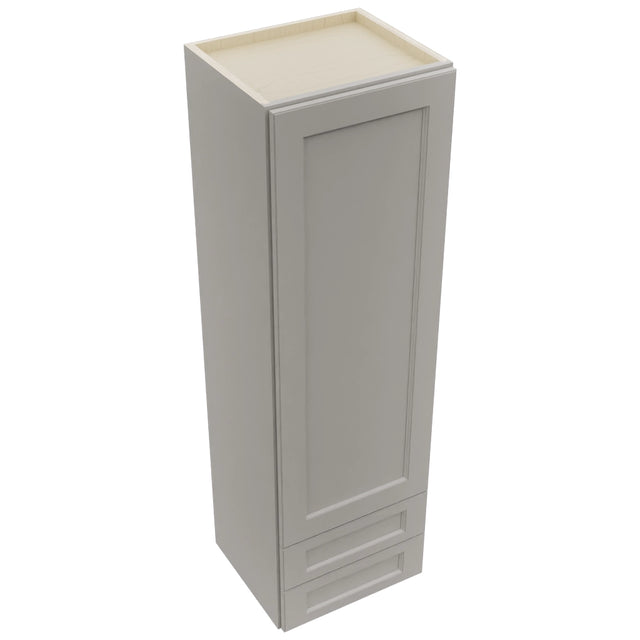 Fabuwood Fusion Nickel WD1860 Wall Drawer Cabinet, Top View
