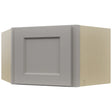 Fabuwood Fusion Nickel WDC2415 Wall Corner Diagonal Cabinet, Front View