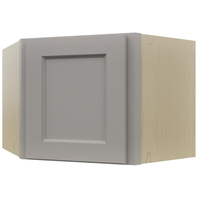 Fabuwood Fusion Nickel WDC2418 Wall Corner Diagonal Cabinet, Front View