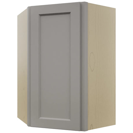 Fabuwood Fusion Nickel WDC2436 Wall Corner Diagonal Cabinet, Front View