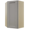 Fabuwood Fusion Nickel WDC2442 Wall Corner Diagonal Cabinet, Front View