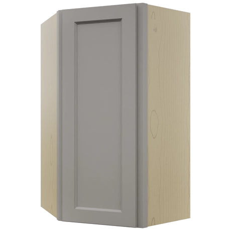 Fabuwood Fusion Nickel WDC2442 Wall Corner Diagonal Cabinet, Front View