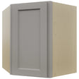 Fabuwood Fusion Nickel WDC2730 Wall Corner Diagonal Cabinet, Front View