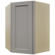 Fabuwood Fusion Nickel WDC2736 Wall Corner Diagonal Cabinet, Front View