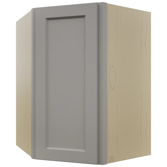 Fabuwood Fusion Nickel WDC2736 Wall Corner Diagonal Cabinet, Front View