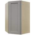 Fabuwood Fusion Nickel WDC2742 Wall Corner Diagonal Cabinet, Front View