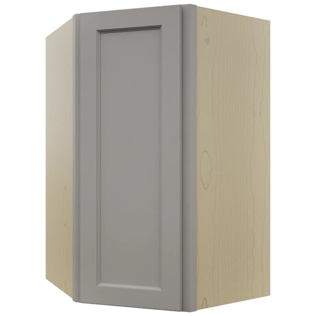 Fabuwood Fusion Nickel WDC2742 Wall Corner Diagonal Cabinet, Front View
