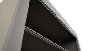 Fabuwood Fusion Nickel WOS3030 Wall Open Shelf, Detail View