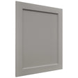 Fabuwood Fusion Nickel WP-BASE Panel, Front View