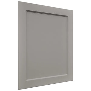 Fabuwood Fusion Nickel WP-BASE Panel, Front View