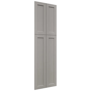 Fabuwood Fusion Nickel WP-T84 Panel, Front View