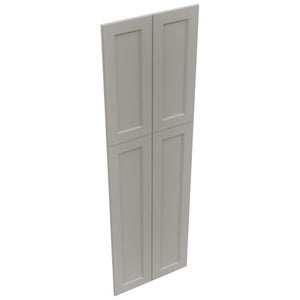 Fabuwood Fusion Nickel WP-T84 Panel, Top View