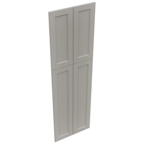 Fabuwood Fusion Nickel WP-T84 Panel, Top View