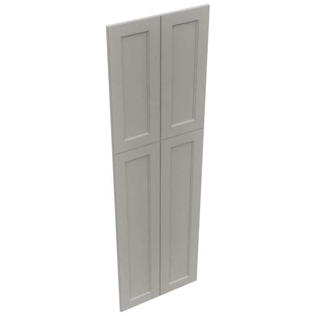 Fabuwood Fusion Nickel WP-T84 Panel, Top View