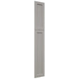 Fabuwood Fusion Nickel WP-T8412D Panel, Front View