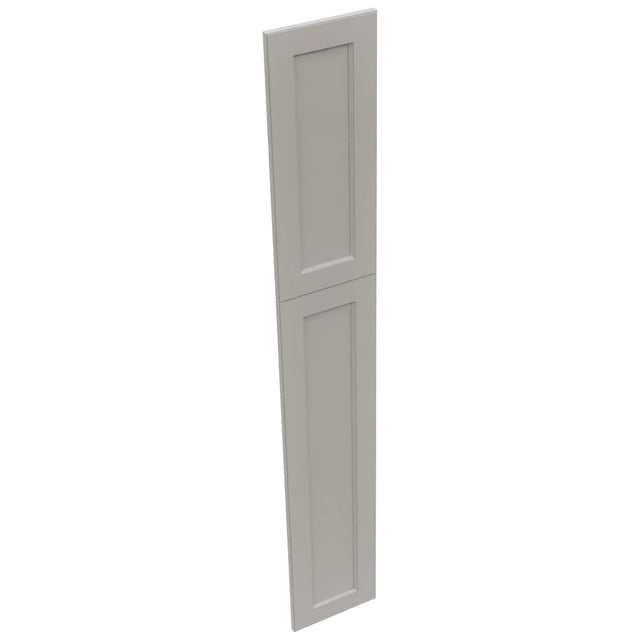 Fabuwood Fusion Nickel WP-T8412D Panel, Top View