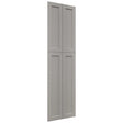 Fabuwood Fusion Nickel WP-T90 Panel, Front View