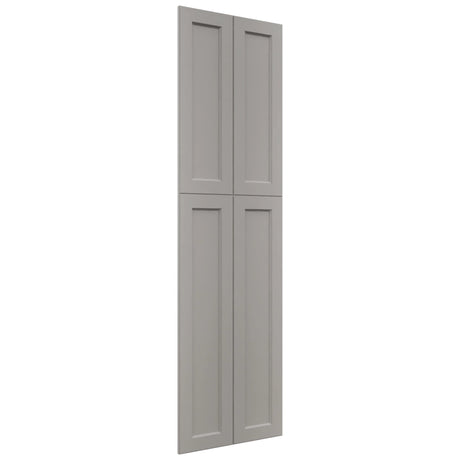 Fabuwood Fusion Nickel WP-T90 Panel, Front View
