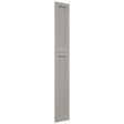 Fabuwood Fusion Nickel WP-T9012D Panel, Front View