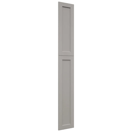 Fabuwood Fusion Nickel WP-T9012D Panel, Front View