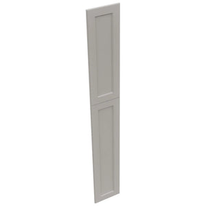 Fabuwood Fusion Nickel WP-T9012D Panel, Top View