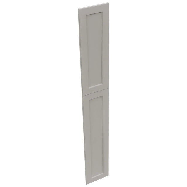 Fabuwood Fusion Nickel WP-T9012D Panel, Top View